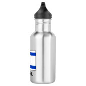 Israëlische vlag waterfles  (Rechts)
