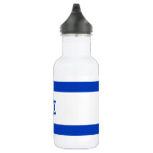 Israëlische vlag waterfles  (Rechts)