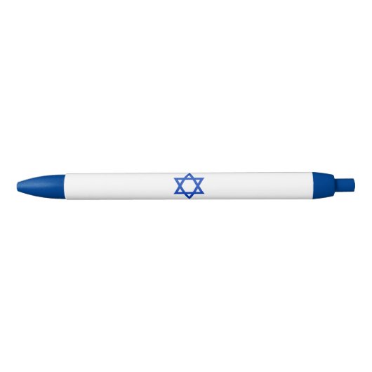 Israëlische vlag zwarte inkt pen (Voorkant)