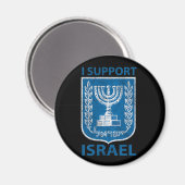 Israëlische wapenstilstand magneet (Voorkant / Achterkant)