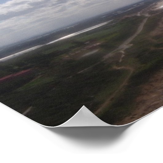 israëlische zeewierafdruk poster (Hoek)