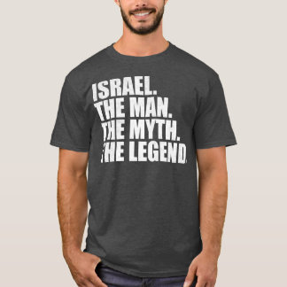 IsraëlIsraël Naam gegeven naam T-shirt