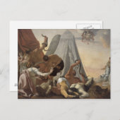 Israelites met het Koperachtige Serpent wordt Briefkaart (Voorkant / Achterkant)