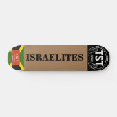 ISRAELITES Skateboard, 7¾" Deck Persoonlijk Skateboard (Horizontaal)