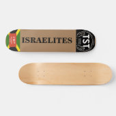 ISRAELITES Skateboard, 7¾" Deck Persoonlijk Skateboard (Horizontaal)