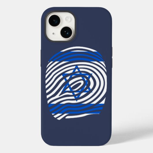 Israëlitisch DNA Case-Mate iPhone Case (Achterkant)