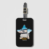 Israël's Guardians IDF, wij groeten u Bagagelabel (Voorkant (verticaal))