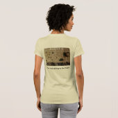 Israëls nationaal vogelgebied - Hoopoe T - shirt (Achterkant volledig)