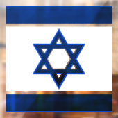 israëlvensterschil raamsticker (Vel 2)
