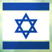 israëlvensterschil raamsticker (Vel 3)