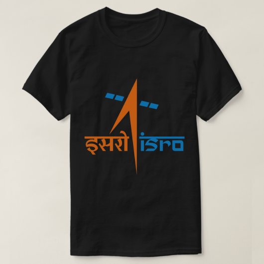 ISRO - Indian Space Research Organization - Logo T-shirt (Design voorkant)