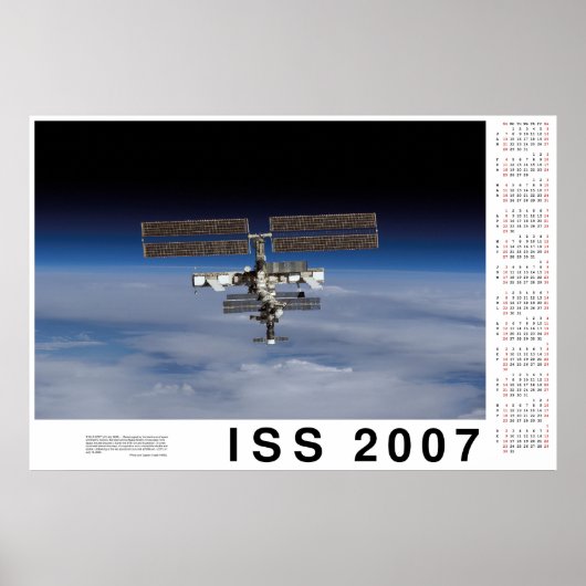 ISS 2007-agenda Poster (Voorkant)