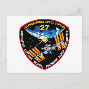 ISS-bemanningen: Expeditie 27 Briefkaart