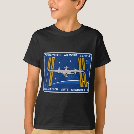 ISS-bemanningen: Expeditie 42 T-shirt (Voorkant)