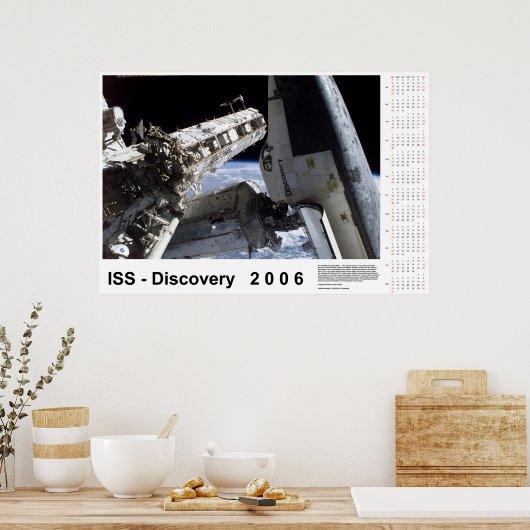 ISS-Discovery 2006 Agenda Poster (Keuken)