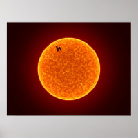 ISS en de zon
