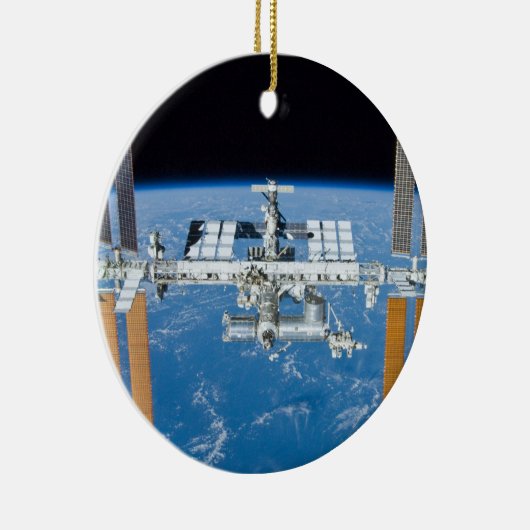 ISS International Space Station Keramisch Ornament (Rechts)