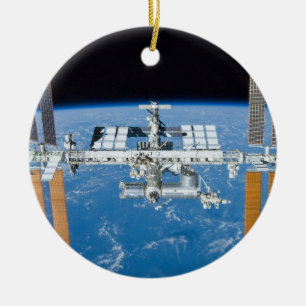 ISS International Space Station Keramisch Ornament
