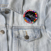 ISS-leden Composite Logo Ronde Button 5,7 Cm (In situ)