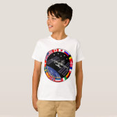 ISS-leden Composite Logo T-shirt (Voorkant volledig)
