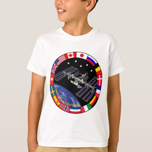 ISS-leden Composite Logo T-shirt (Voorkant)
