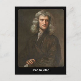 Issac Newton Briefkaart