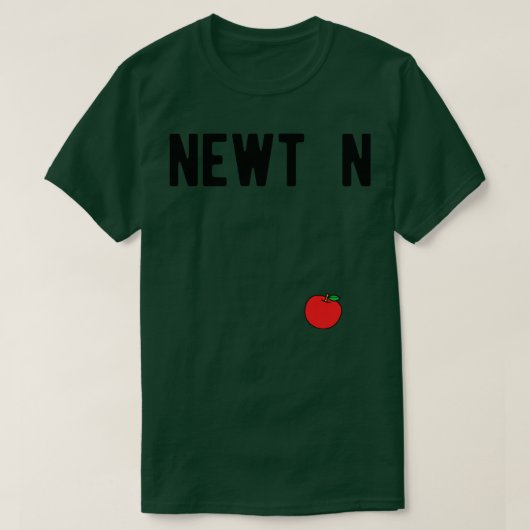 Issac Newton TShirt (Design voorkant)