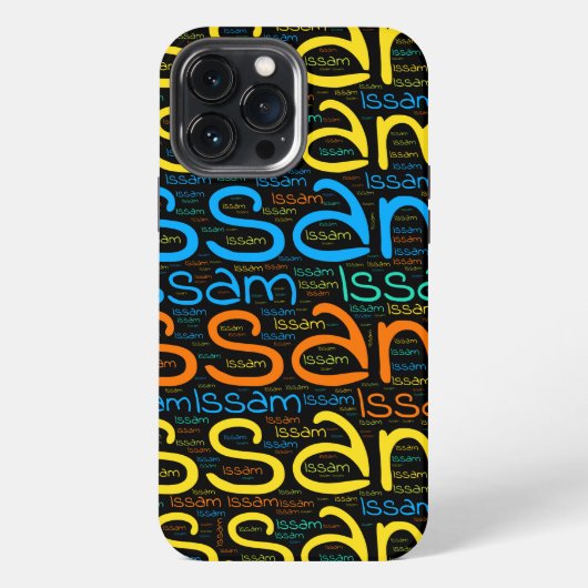 Issam iPhone Hoesje (Achterkant)