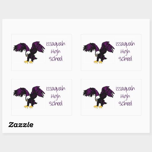 Issaquah High School Sticker (Vel)