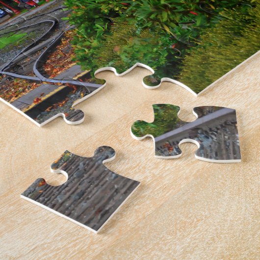 Issaquah Train Station Jigzaag Puzzle Legpuzzel (Zijkant)