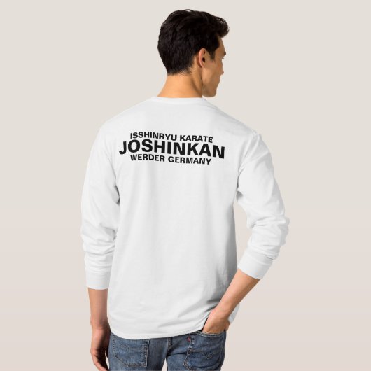 Isshinryu Karate, Joshinkan, Langarm Shirt (Achterkant volledig)