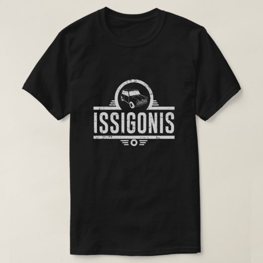 Issigonis Mini Cooper t-shirt (Design voorkant)