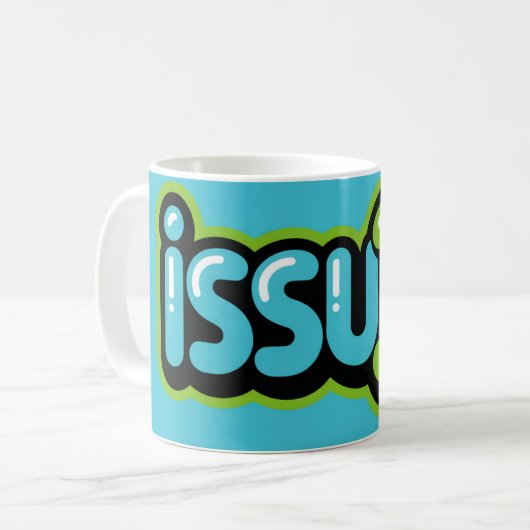 issu3s mug koffiemok (Voorkant links)