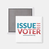 IssueVoter Magnet (Voorkant / Achterkant)