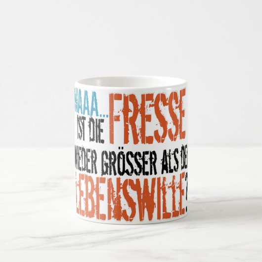 Ist die Fresse wieder größer als der Lebenswille? Magische Mok (Center)