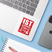 IST Istanbul Airport Sticker (Laptop met iPhone)