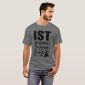 IST Luchthaven Havalimanı Istanbul T-shirt (Voorkant volledig)