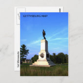 IST MINNESOTA MONUMENT BRIEFKAART (Voorkant / Achterkant)