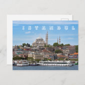 Istanboel. Cityscape. Briefkaart (Voorkant / Achterkant)