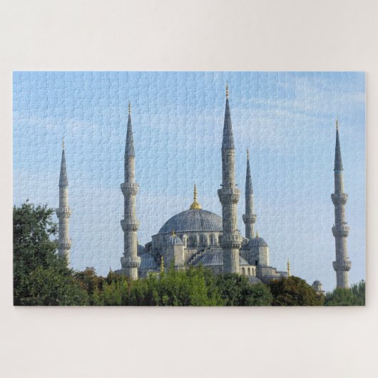 Istanboel - De blauwe moskee - 20x30 - 1014 pcs. Legpuzzel (Horizontaal)