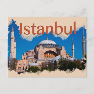 Istanboel: Hagia Sophia Briefkaart