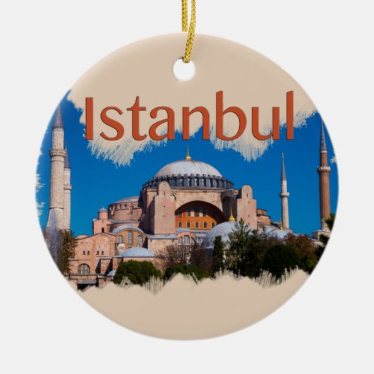 Istanboel: Hagia Sophia Keramisch Ornament (Voorkant)