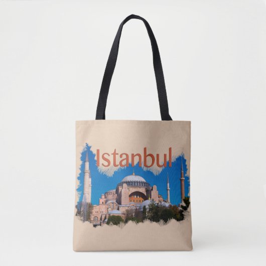 Istanboel: Hagia Sophia Tote Bag (Voorkant)