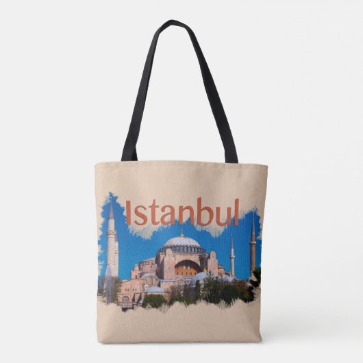 Istanboel: Hagia Sophia Tote Bag (Achterkant)