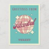 Istanboel Istanboel Turkije Retro  Briefkaart (Voorkant)