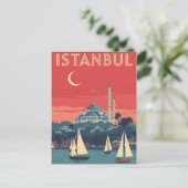  Istanboel reizen Briefkaart (Staand voorkant)