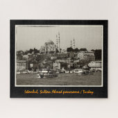 Istanboel, Sultan Ahmed panorama, historisch Turki Legpuzzel (Horizontaal)