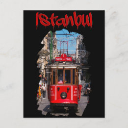 Istanboel: Taksim Tram Briefkaart