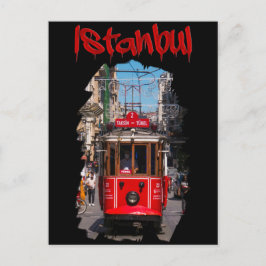 Istanboel: Taksim Tram Briefkaart
