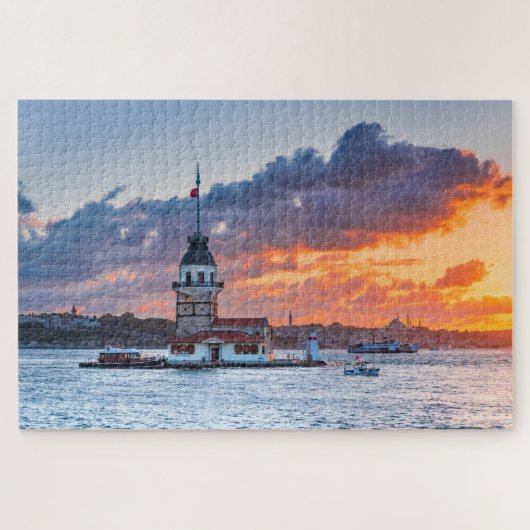 Istanboel, Turkije - Barokmoskee van Ortakoy Jigsa Legpuzzel (Horizontaal)